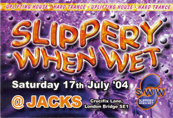 SLIPPERY